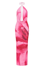 Dancing In Ibiza Maxi Dress Blush Bloom