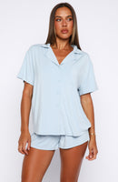 Dreamscape Pyjama Set Dusty Blue