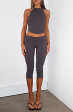 Dress For Success Capri Pants Grey Dress For Success Capri Pants Grey