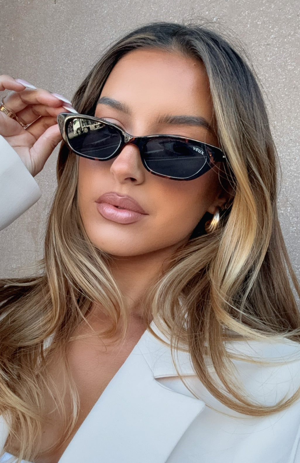 Ethan Sunglasses Tortoise | White Fox Boutique US display picture 1