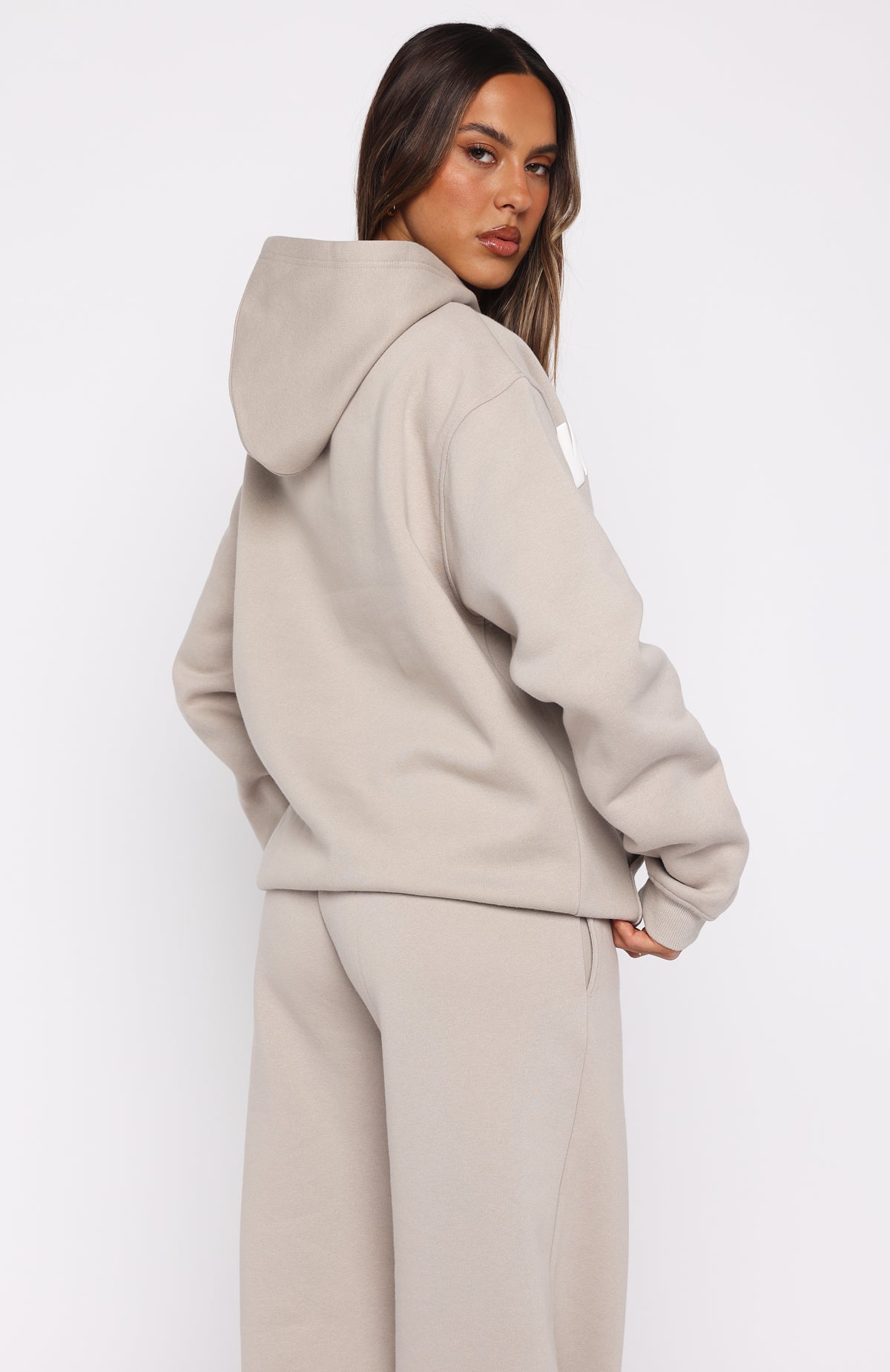From The Archives Kenzie Oversized Hoodie Moon | White Fox Boutique US