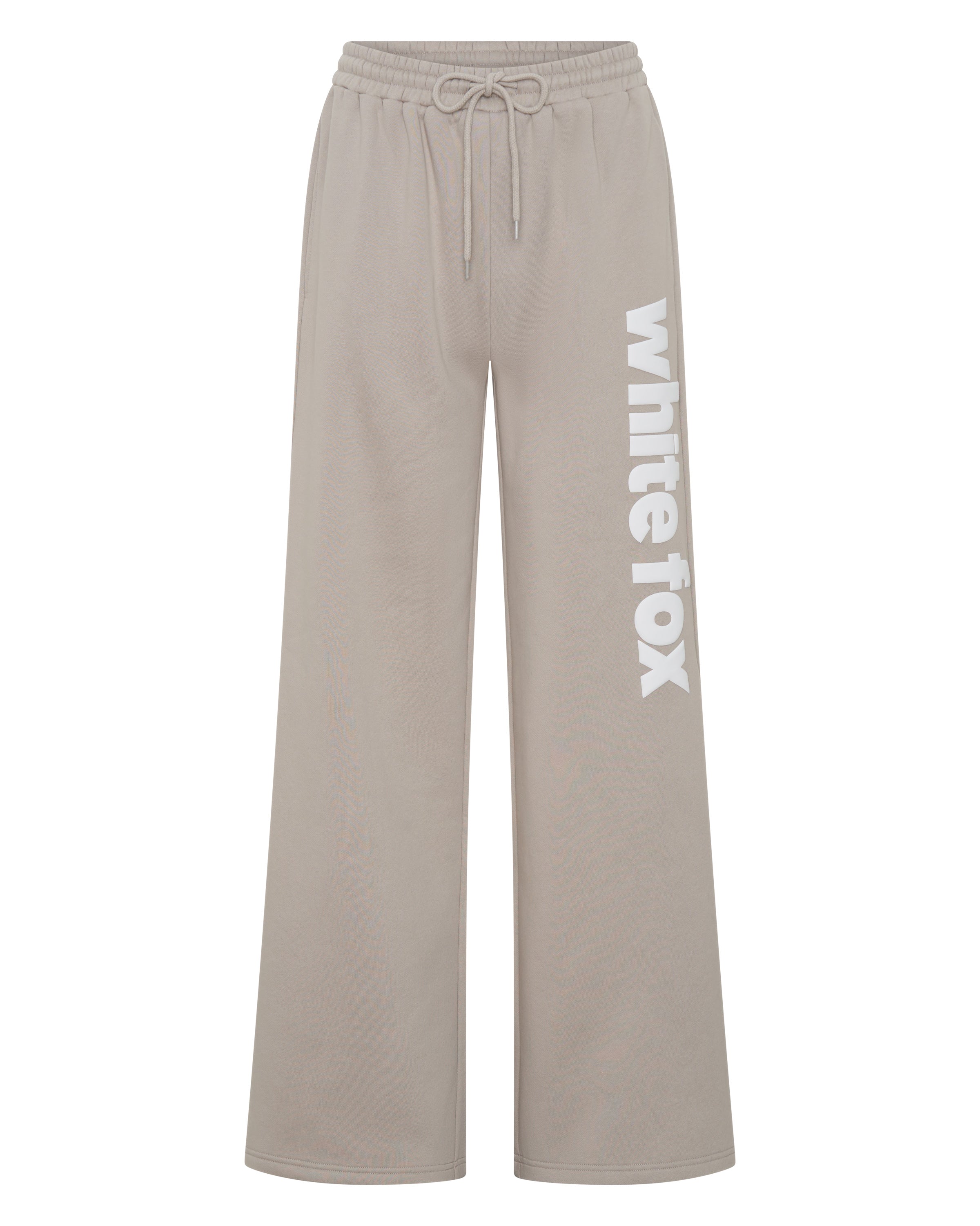 From The Archives Kenzie Wide Leg Sweatpants Moon | White Fox