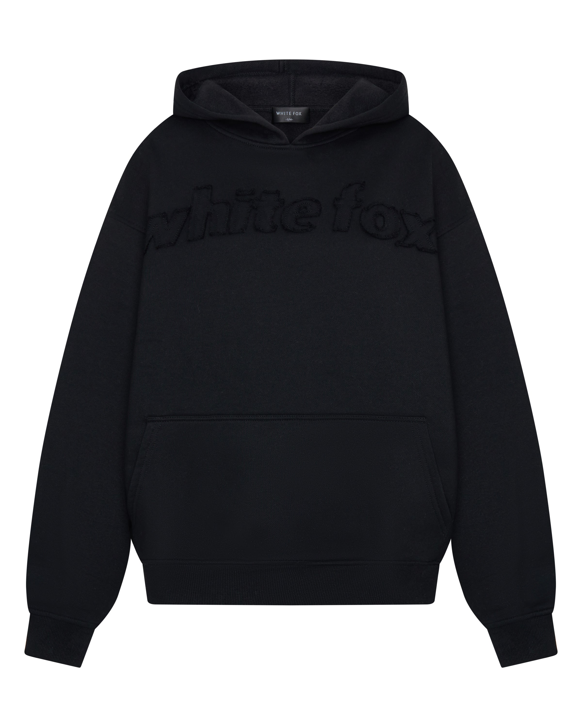 From The Archives Lexi Oversized Hoodie Black | White Fox Boutique US