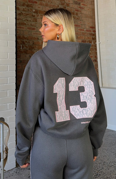 luik 1990s oversized lace-up hoodie パーカー white-fox-gave-you-everything-