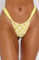 Huskisson Bottoms Lemon Polka Dot