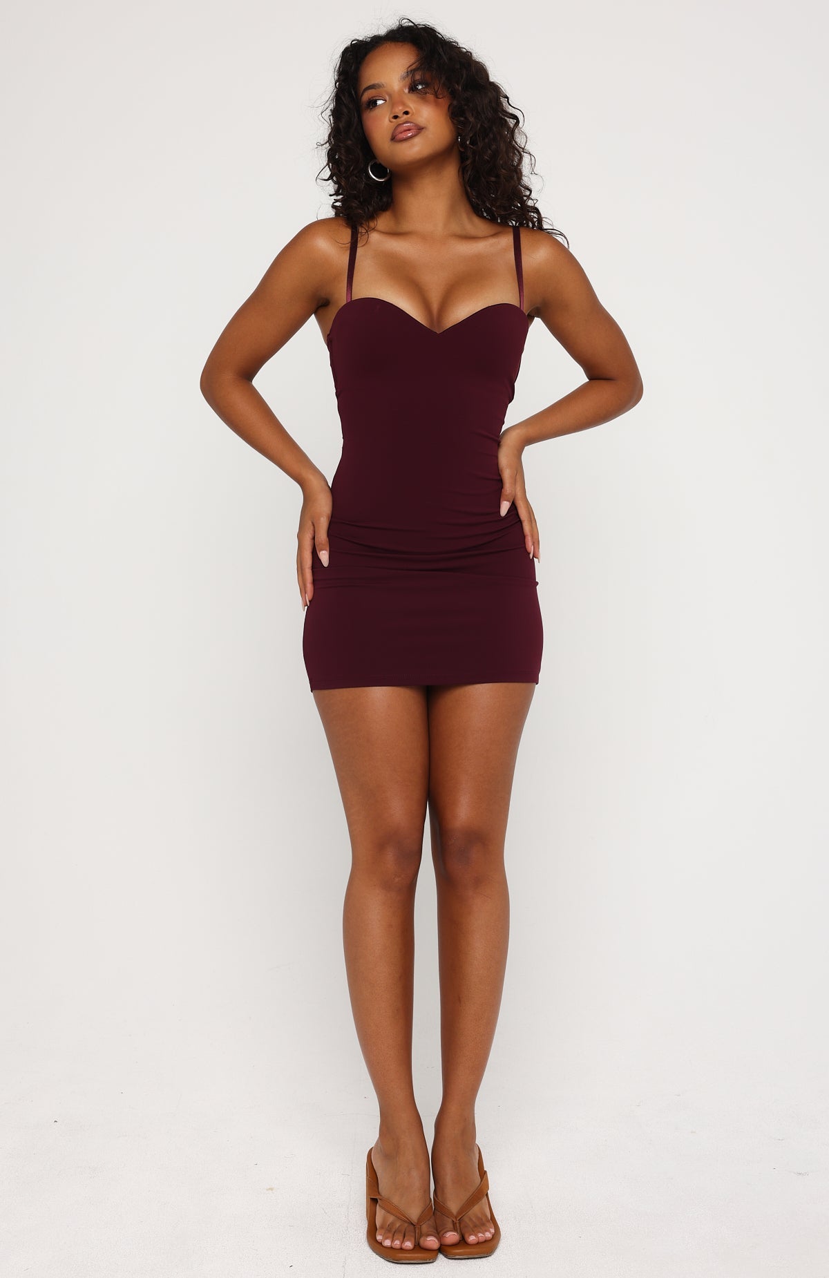 I Know You Tried Mini Dress Wine