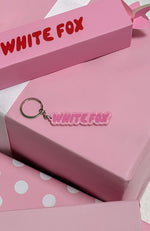 I've Got You Keychain Pink Snowflake