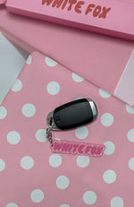 I've Got You Keychain Pink Snowflake
