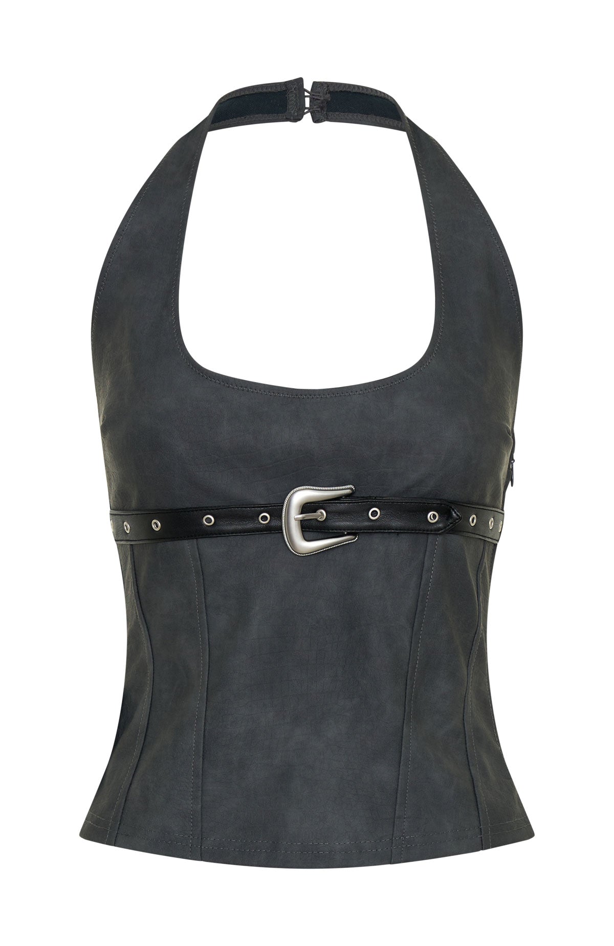 In The Crowd Bustier Charcoal | White Fox Boutique US