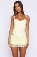 It's A Love Story Bustier Lemon