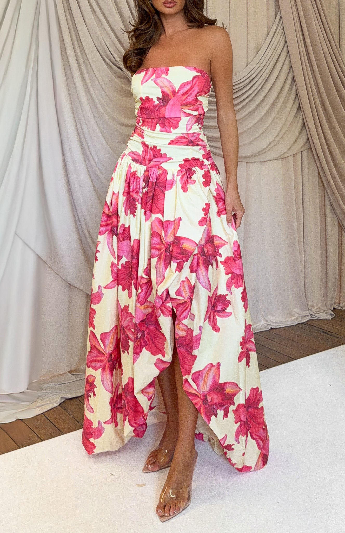 knee length dresses for ladies All My Love Maxi Dress Black main image 1
