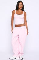 Know What You Want Barrel Leg Sweatpants Posy