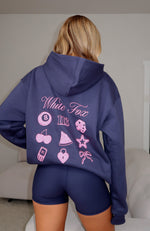 Lucky Charms Oversized Hoodie Navy
