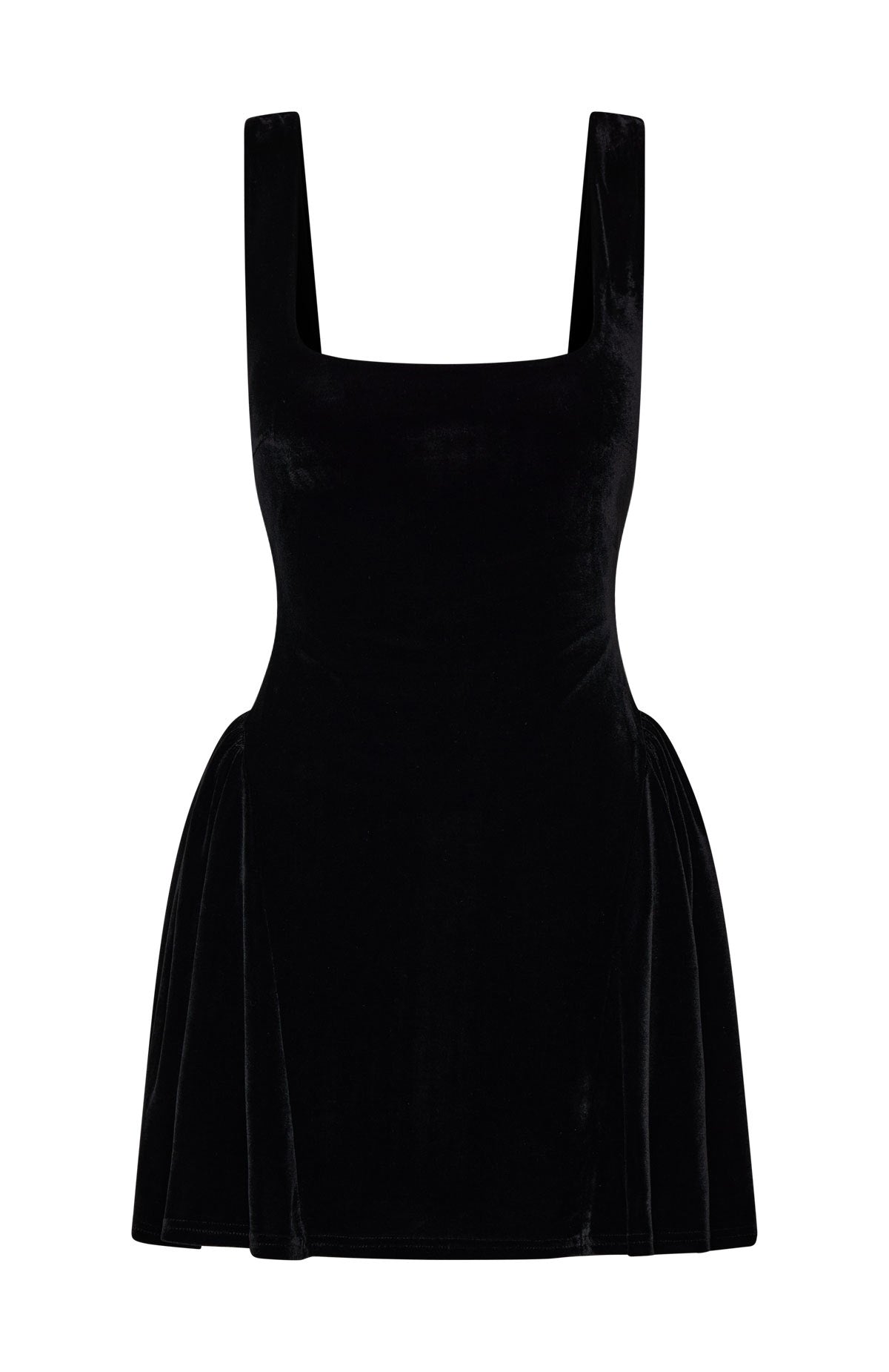 Midnight In Paris Velvet Mini Dress Black Midnight In Paris Velvet Mini Dress Black