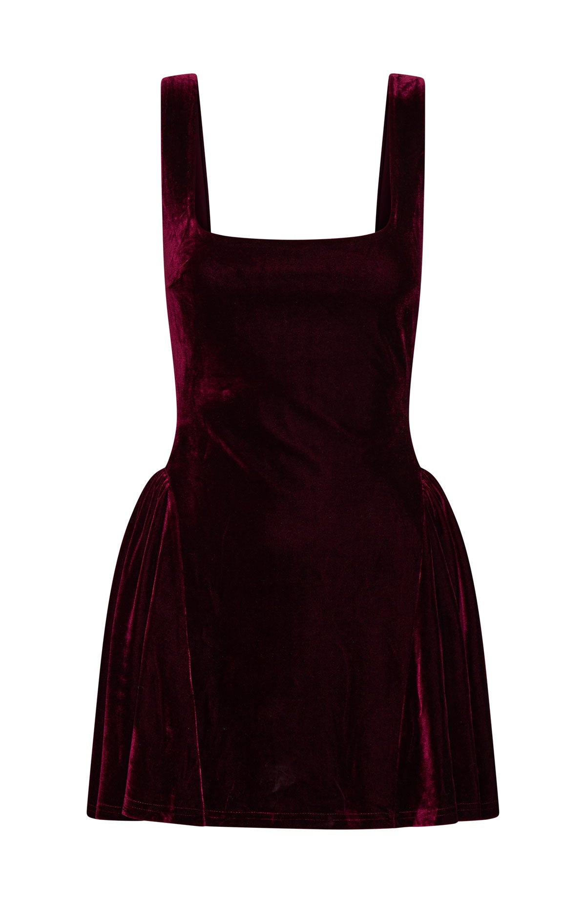 princess polly baby blue dress Velvet mid-length dress Reformation Red size 4 US in Velvet main image 0
