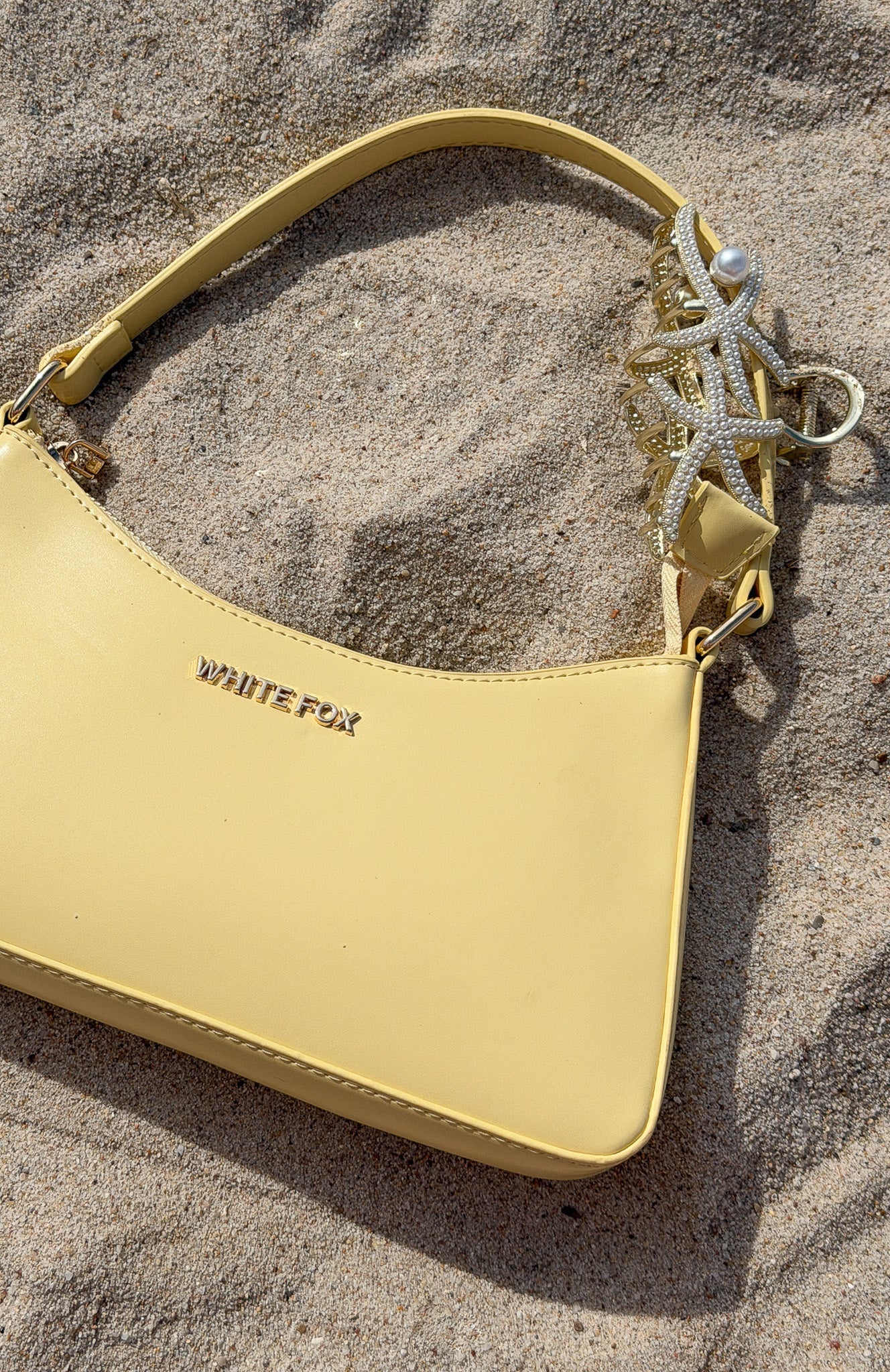 Ocean Shoulder Bag Lemon | White Fox Boutique US