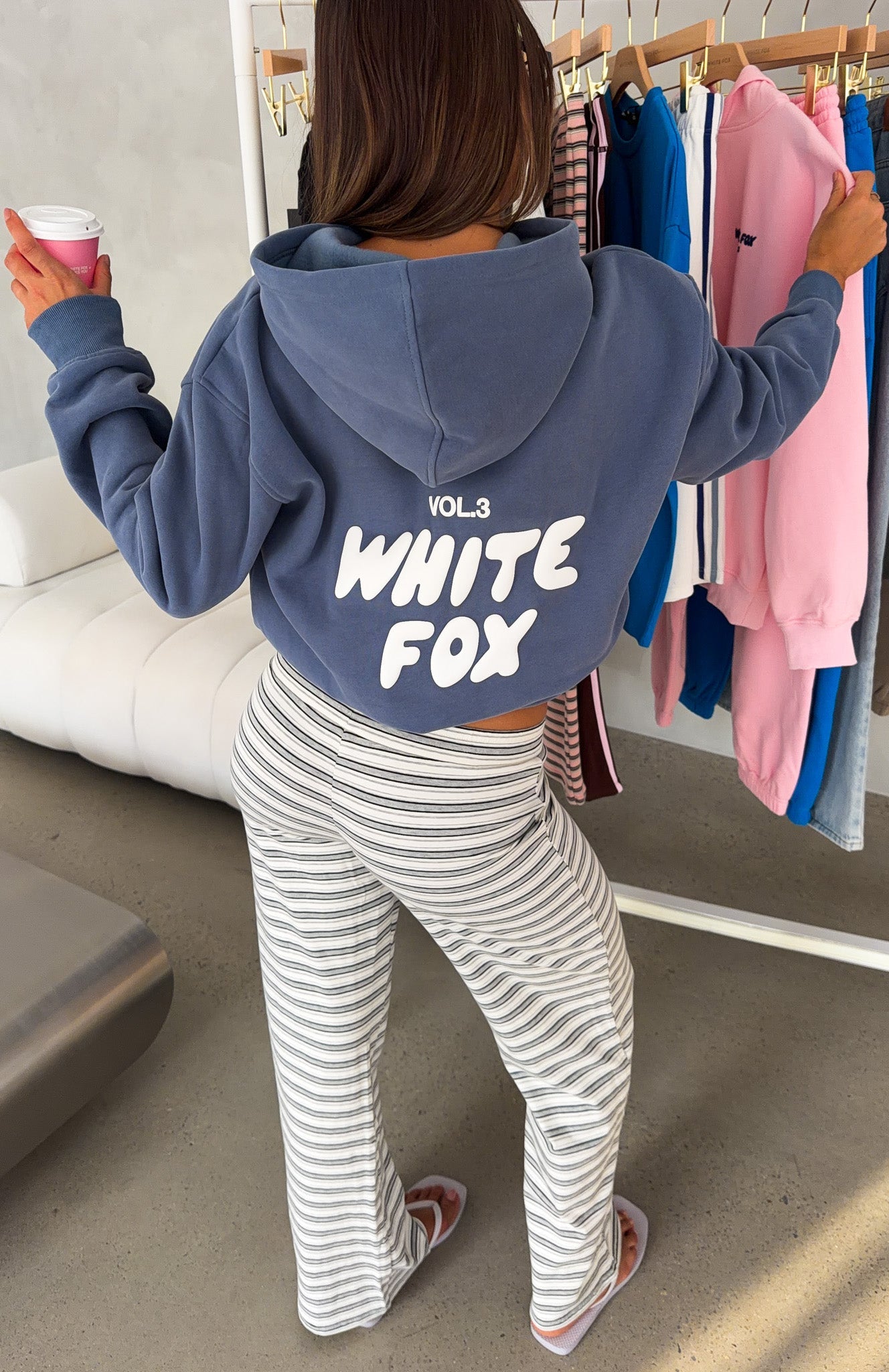 Offstage Hoodie Mineral Grey