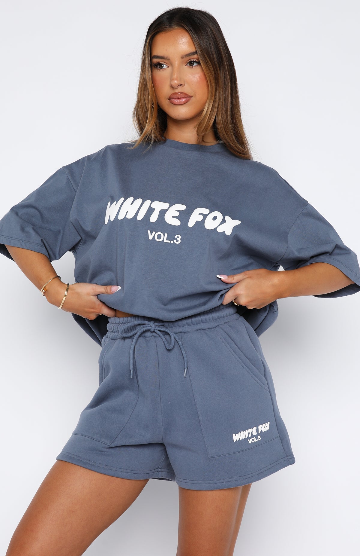 Offstage Lounge Shorts Ocean | White Fox Boutique US