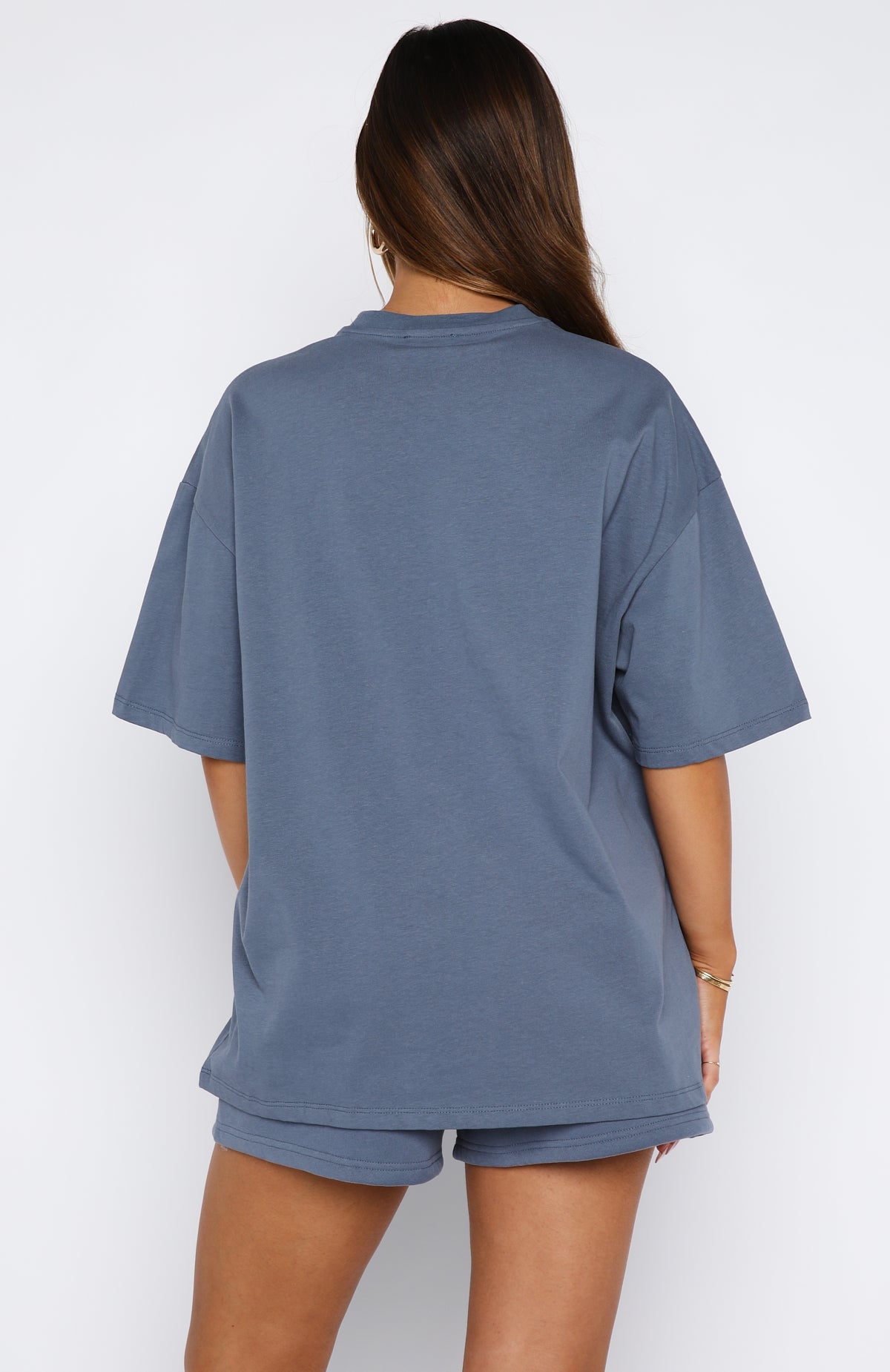 Offstage Oversized Tee Ocean | White Fox Boutique US
