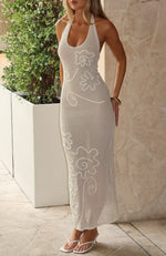 Only You Knit Maxi Dress Off White Only You Knit Maxi Dress Off White