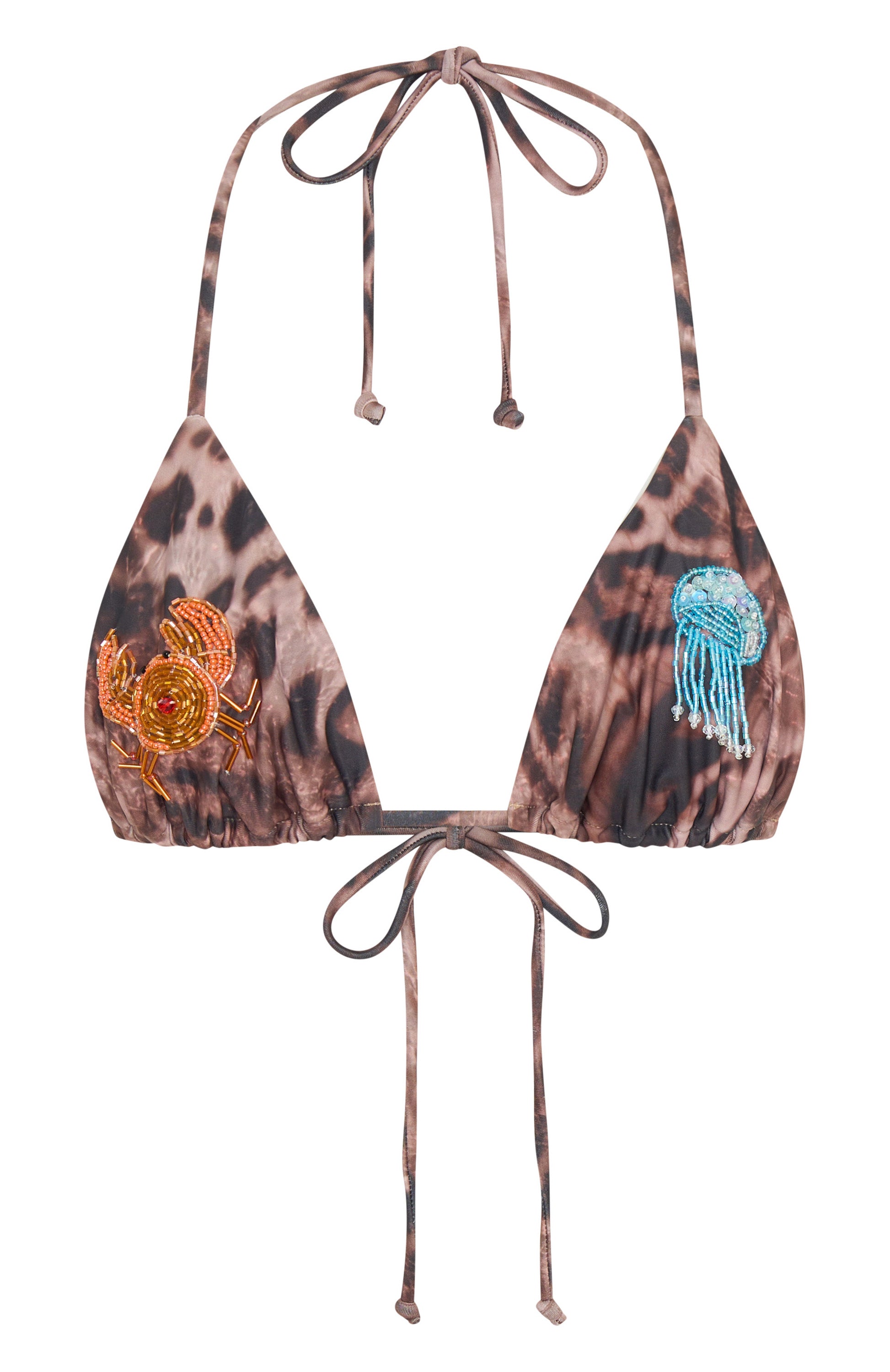 WHITE FOX Animal Print Swim Top Size XS NWT Fox Animal Print Swimwear for Women for sale | eBay main image 4