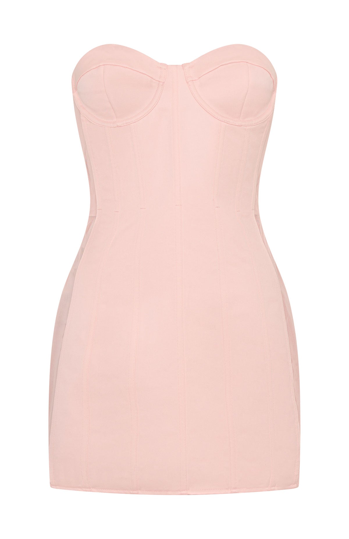 Park Avenue Princess Mini Dress Baby Pink | White Fox Boutique US