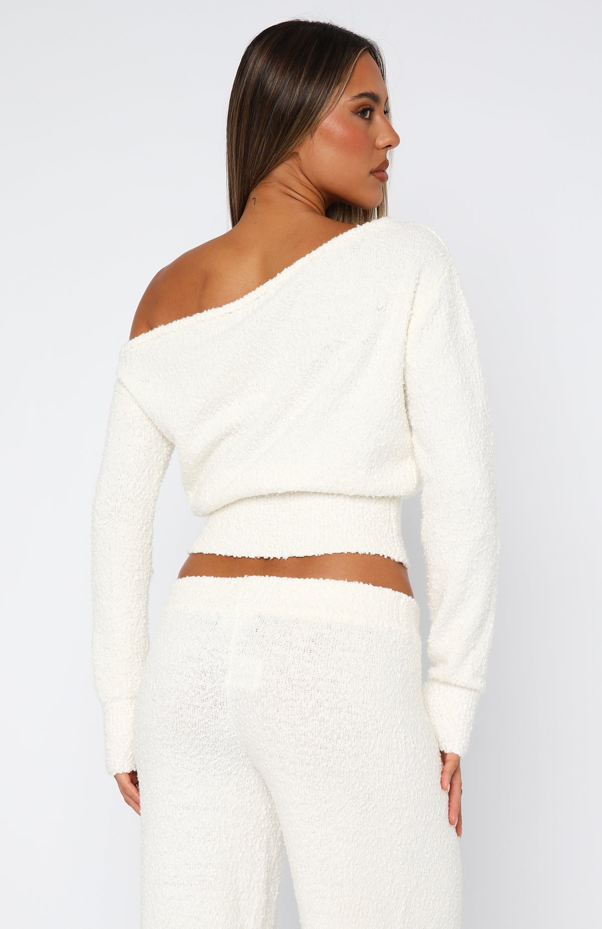 Please Be Mine Knit Sweater Off White | White Fox Boutique US