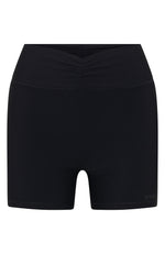 Radiate High Waisted Shorts Black