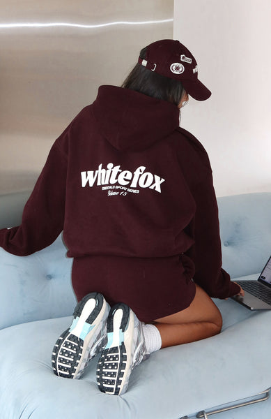 White Fox Boutique Release 15 Kiana Oversized Hoodie Plum