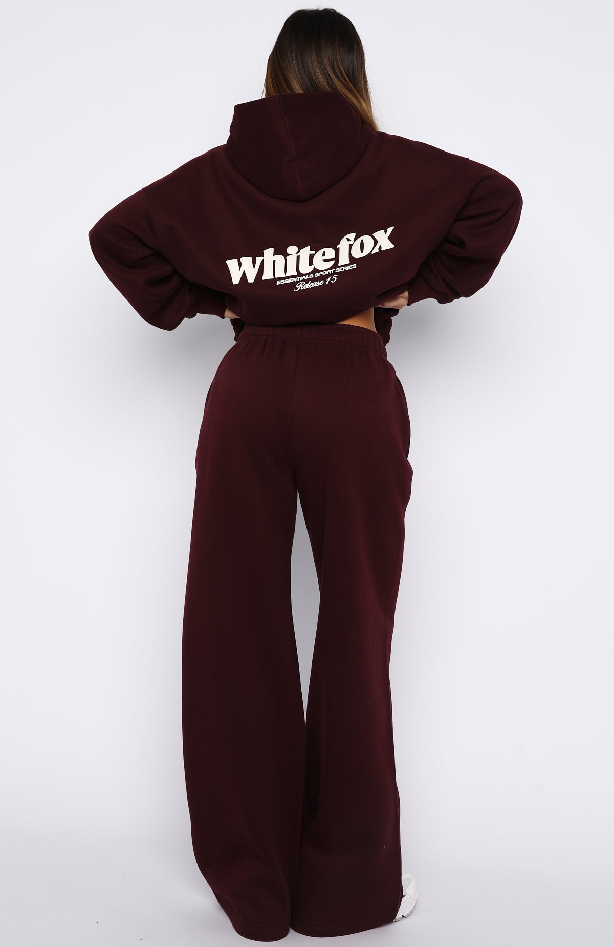 Release 15 Asalia Wide Leg Sweatpants Plum | White Fox Boutique US