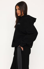 Release 15 Kiana Oversized Hoodie Black | White Fox Boutique US