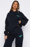 Release 15 Kiana Oversized Hoodie Navy