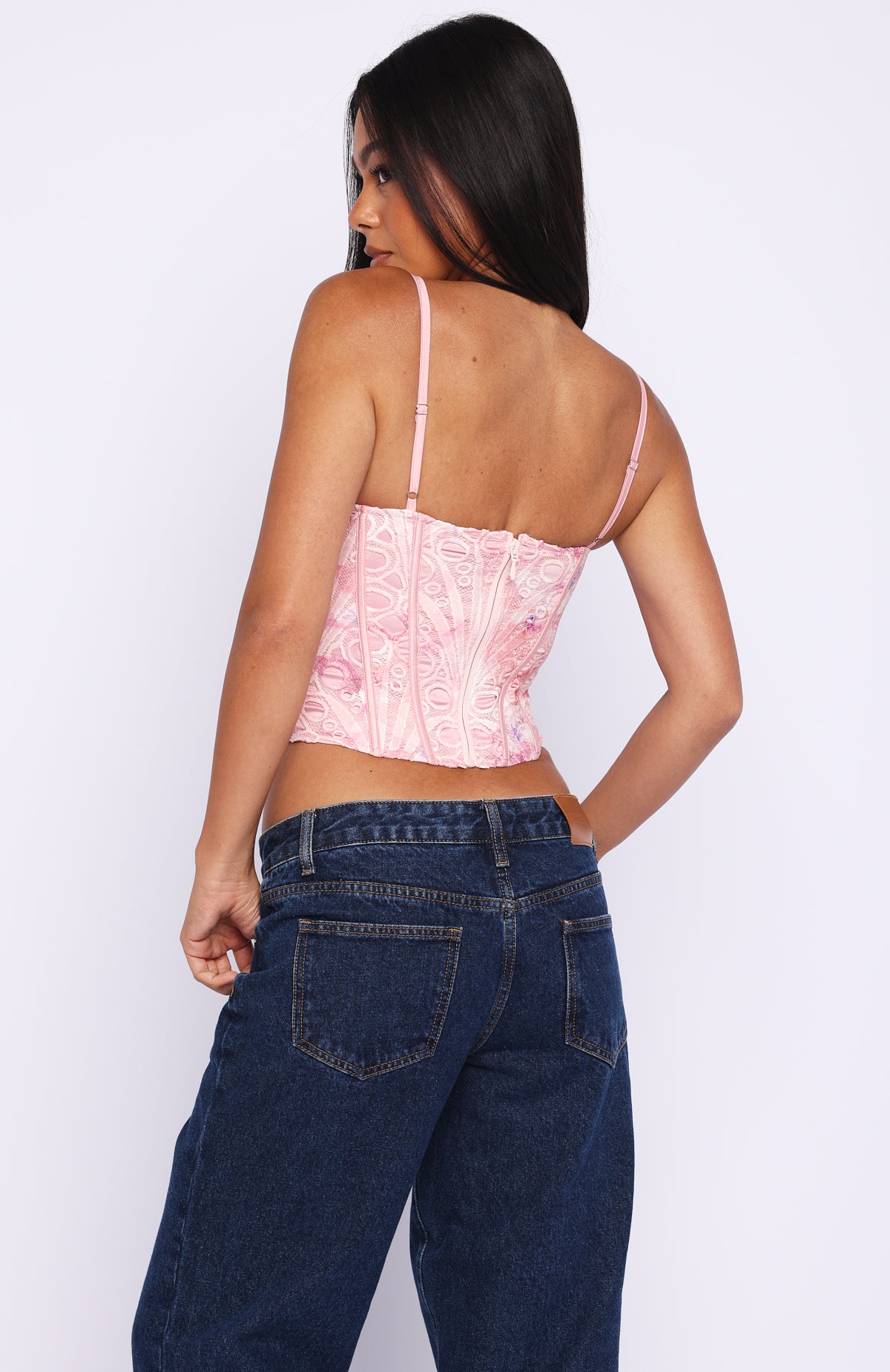 Resort Getaway Bustier Pink | White Fox Boutique US