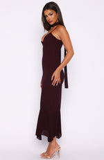 See You Later Maxi Dress Burgundy See You Later Maxi Dress Burgundy