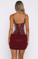 starlet sequin bodycon dress Studio Starlet Sequin Mini Dress Wine
