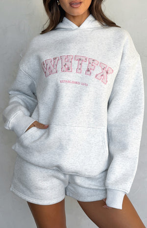 First Time Here Long Sleeve Tee Pink/Cream Stripe