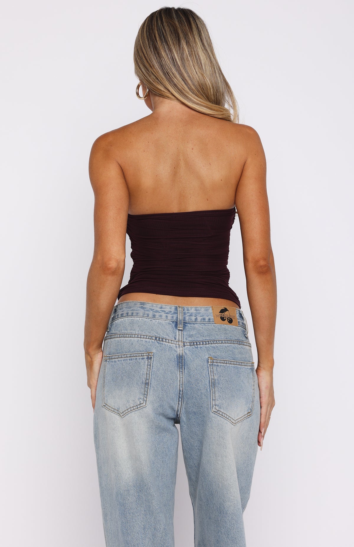 Taking What's Mine Strapless Top Plum | White Fox Boutique US