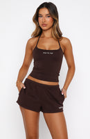 Test Drive Lounge Shorts Chocolate