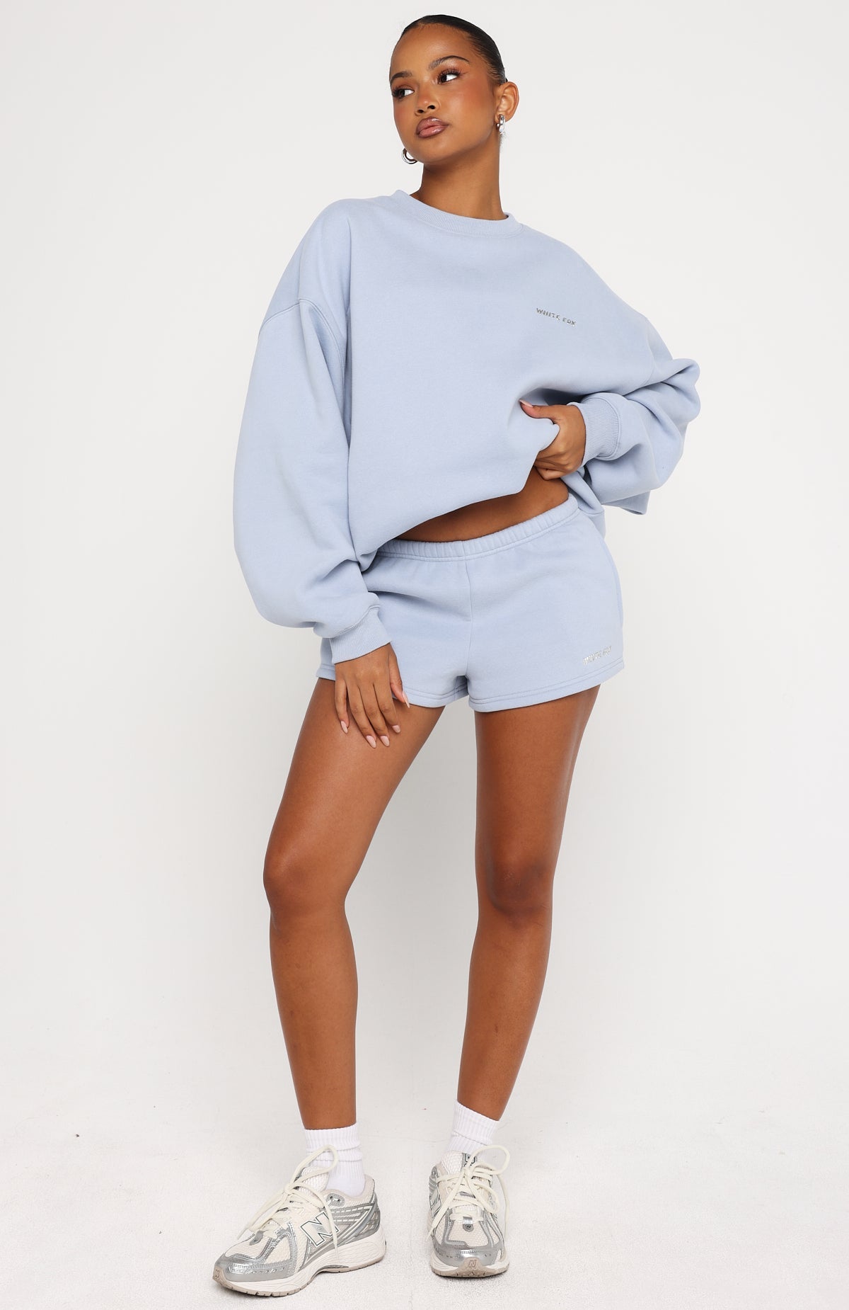 Test Drive Oversized Sweater Blue | White Fox Boutique US