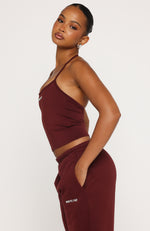 Test Drive Halter Top Dark Cherry | White Fox Boutique US