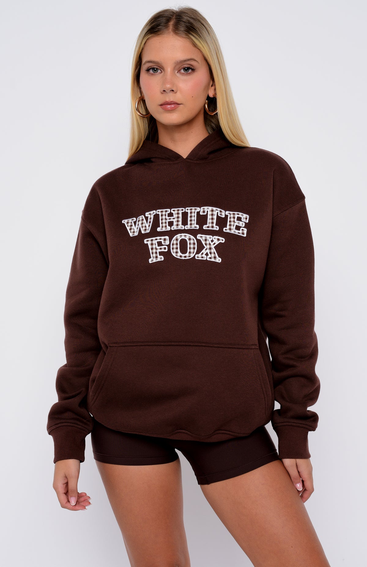 Took The Fall Oversized Hoodie Chocolate | White Fox Boutique US