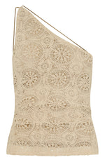 Tranquility Crochet Top Off White