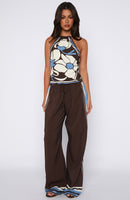 Tropic Muse Pants Cocoa Symphony