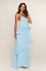 scarf white dress Juliette Strapless White Dress with Scarf