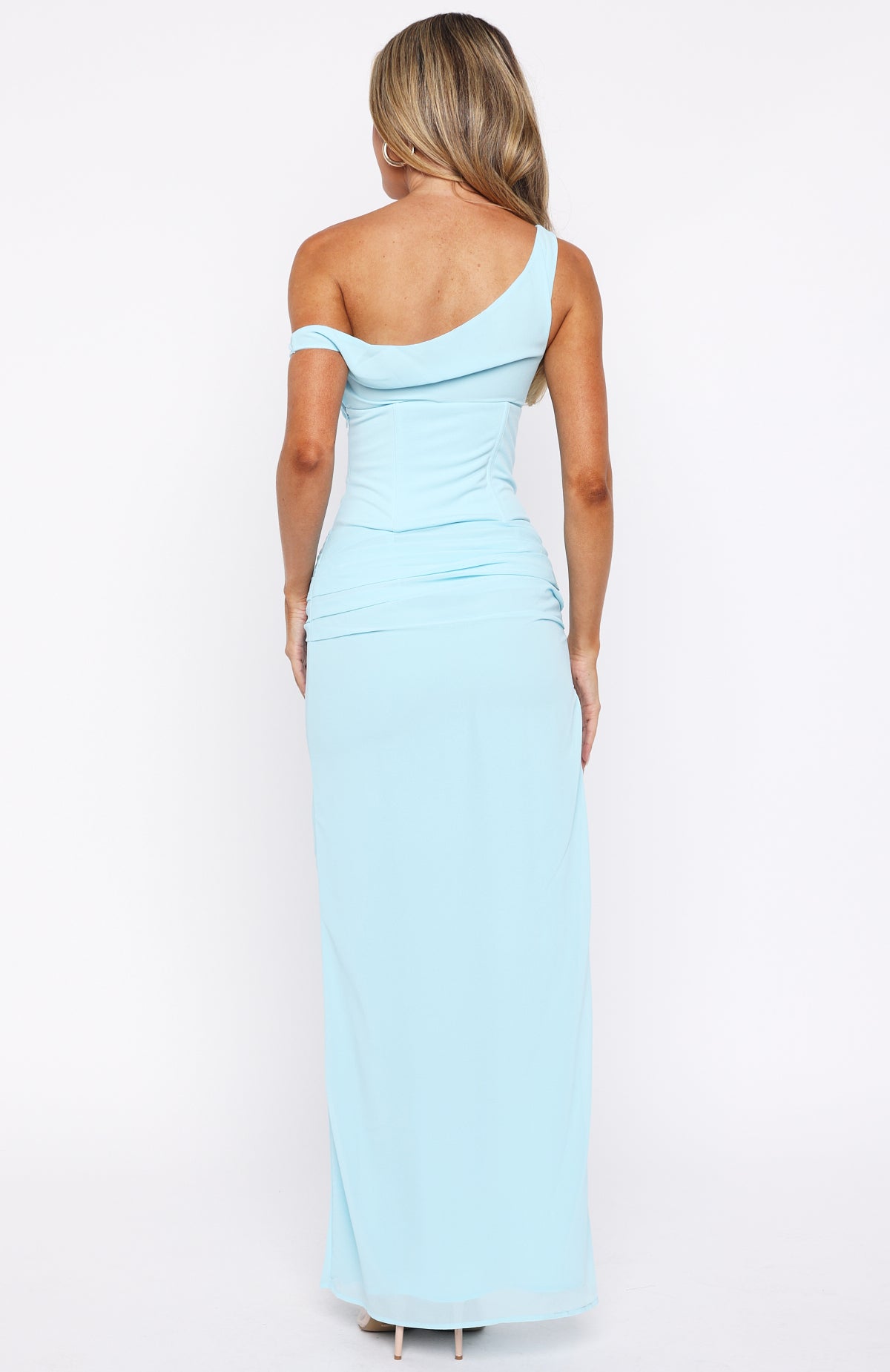 ice blue maxi dress Asiah Halterneck Maxi Dress Ice Blue