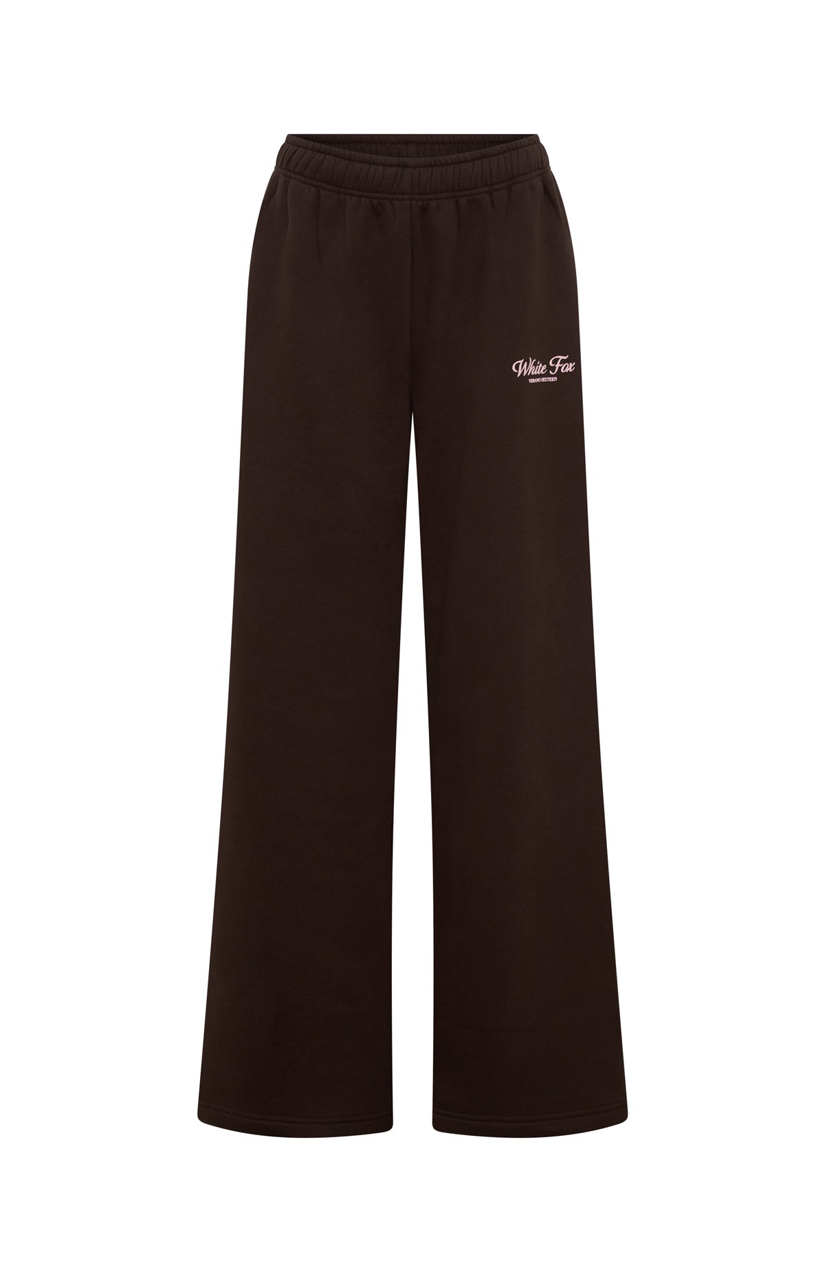 Verano Sixteen Lilia Wide Leg Sweatpants Chocolate | White Fox