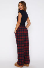 That Time Of Year Pyjama Pants Red/Navy