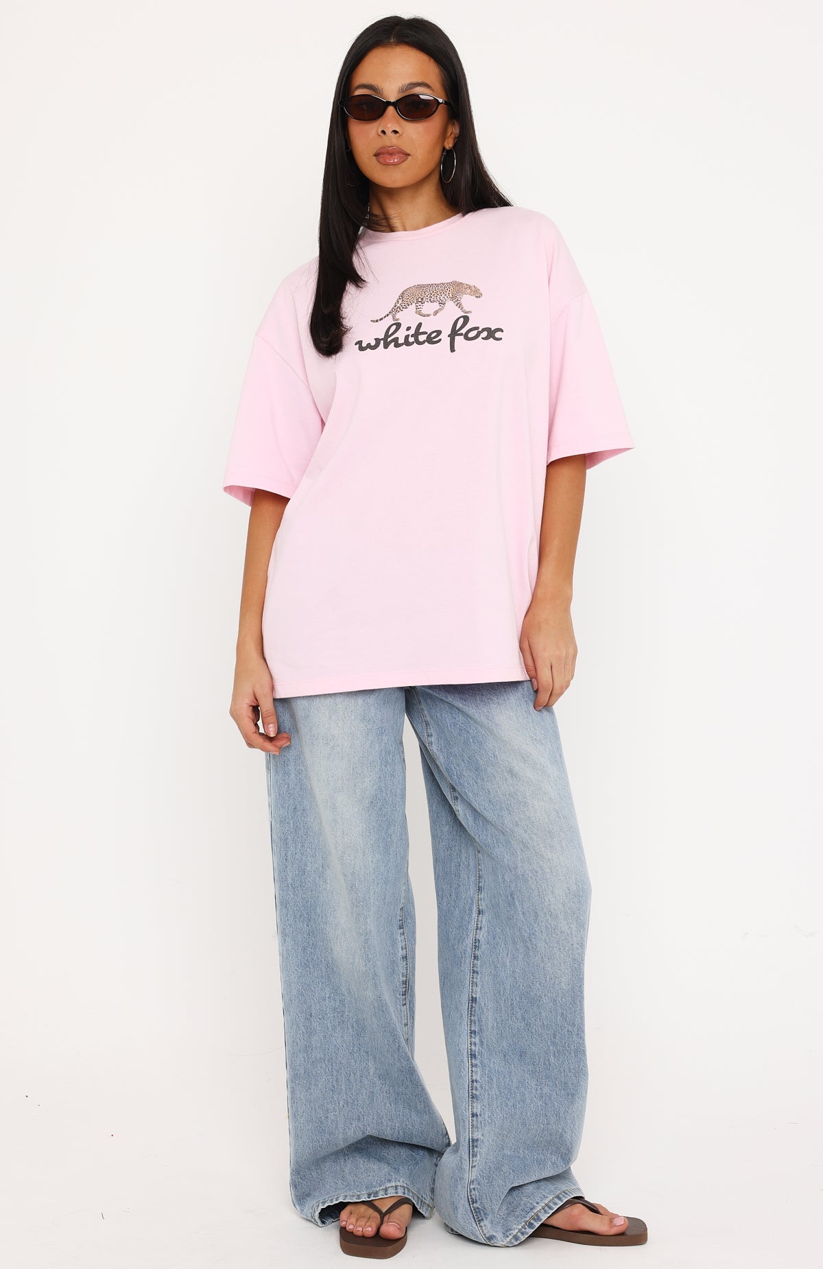 Wild Thing Oversized Tee Pink | White Fox Boutique US