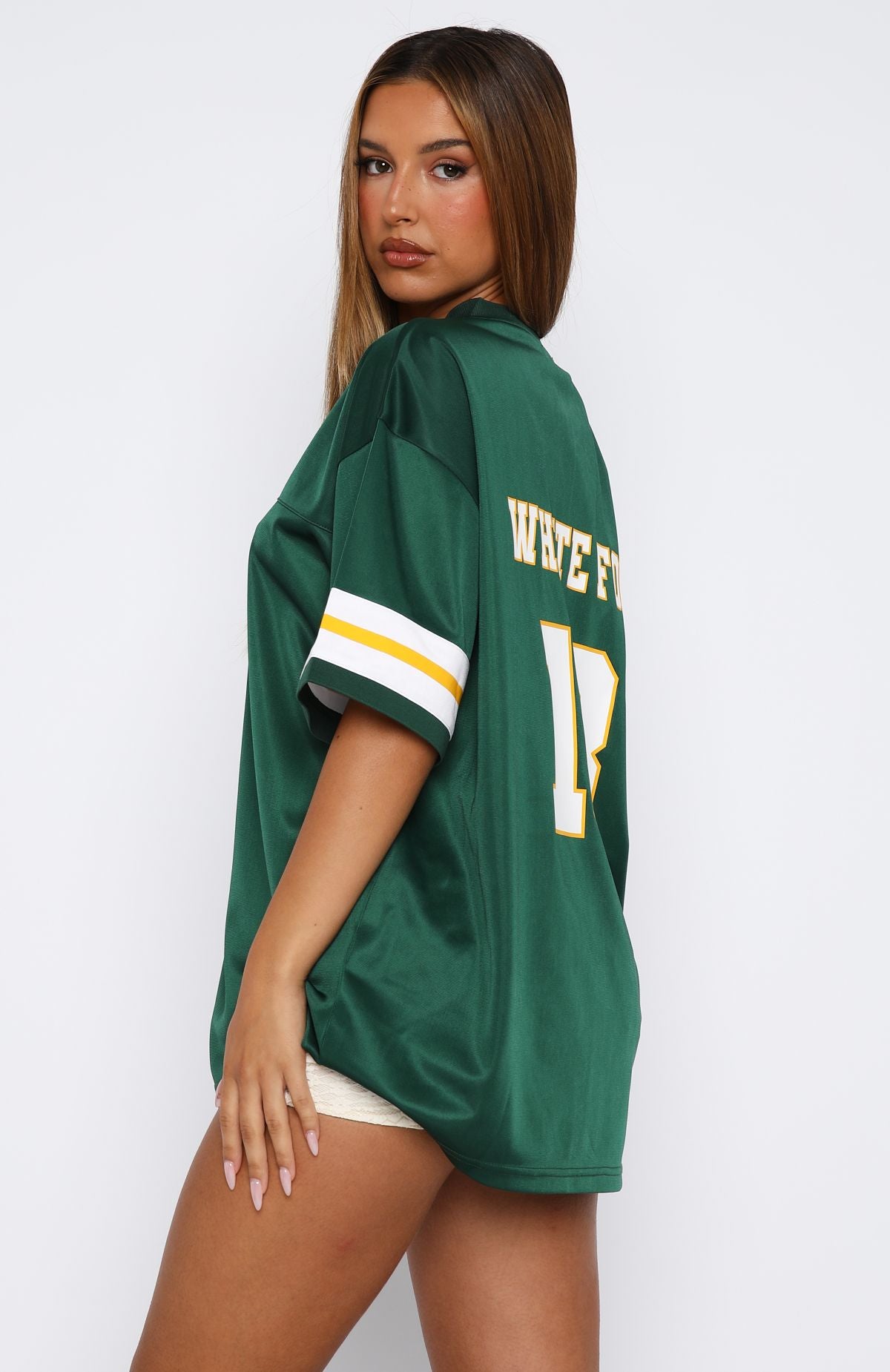 Friday Night Lights Oversized Jersey Dark Green Clothes