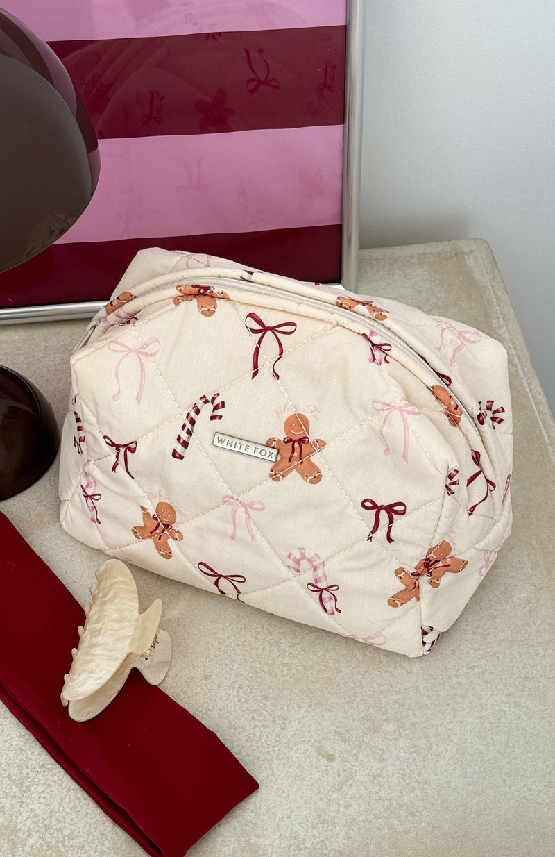 Getting Ready Cosmetic Bag Gingerbread Candy